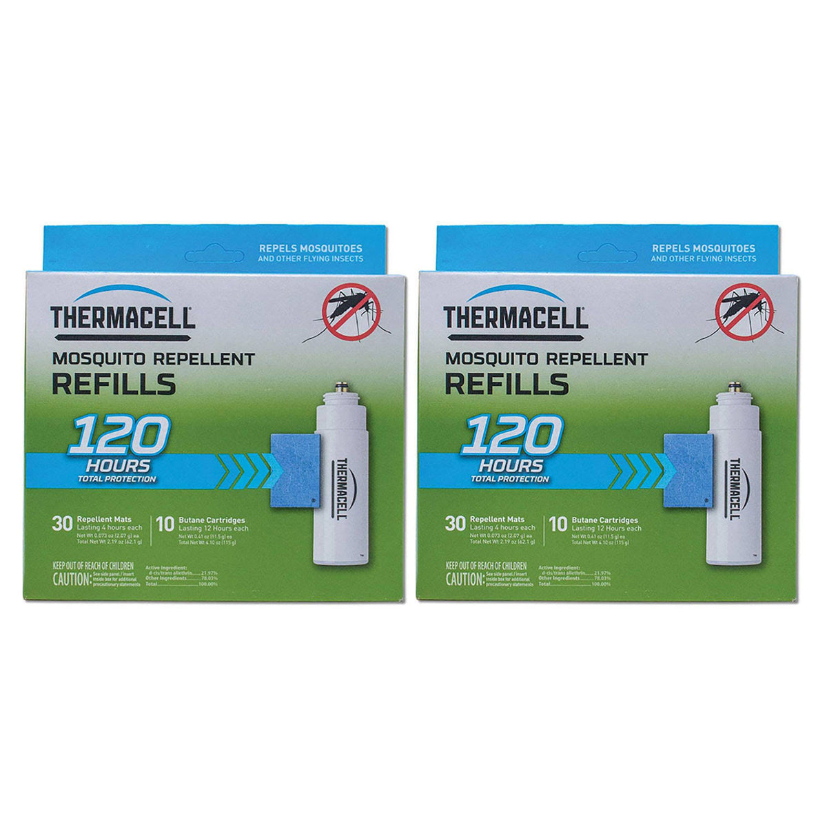 Mosquito Repellent with 30 Mats & 10 Cartridges 2 Pack K897