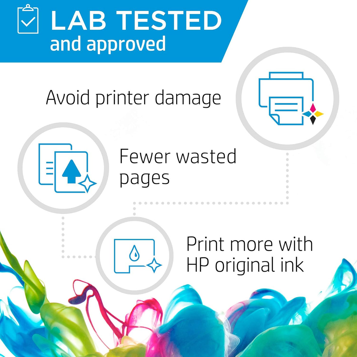 Cyan, Magenta, Yellow Ink Cartridges for HP OfficeJet 6900 Series, Pack of 2 D4556
