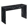 Black Wood Console Table/Desk S57823