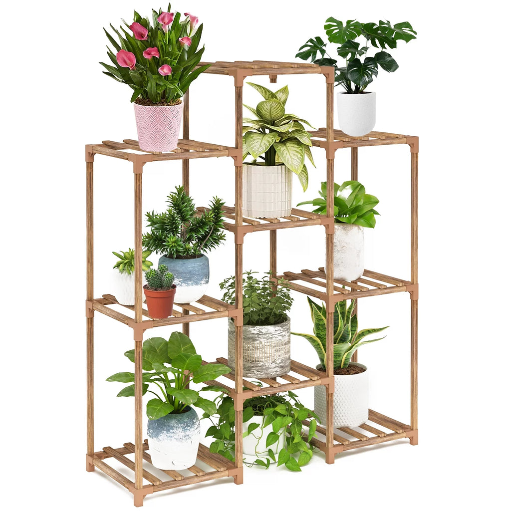 6-Tier Wood Plant Stand Z77106