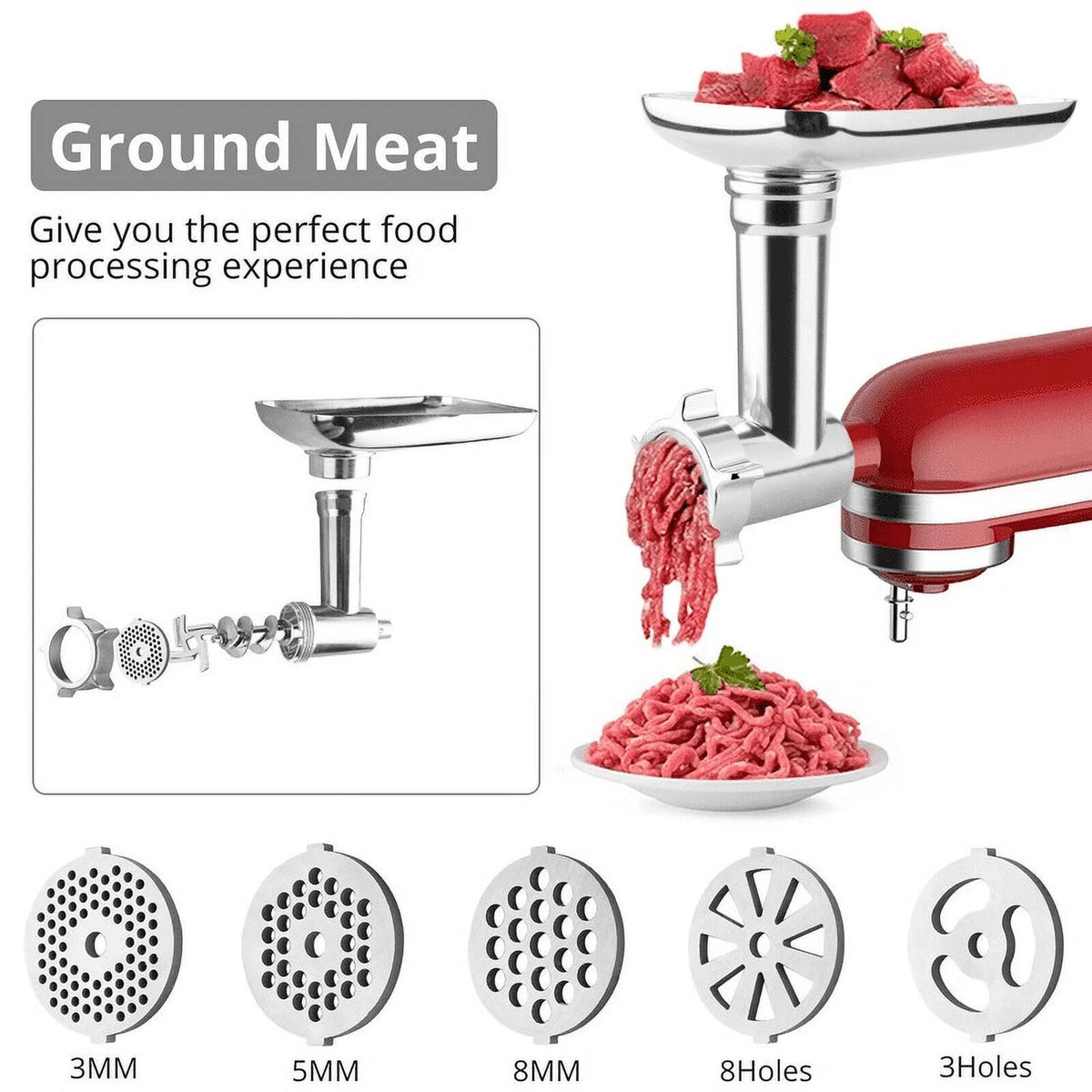 Stainless Steel Sausage Stuffer Attachment V25797