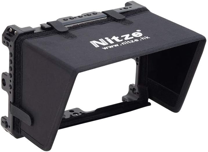 Cage with Sunhood Built-in NATO Rails for Monitor C105342