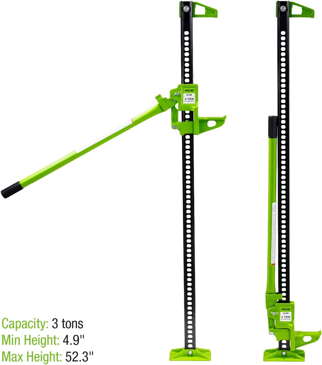 60-Inch Heavy Duty Farm Jack with Ratcheting Design B5049