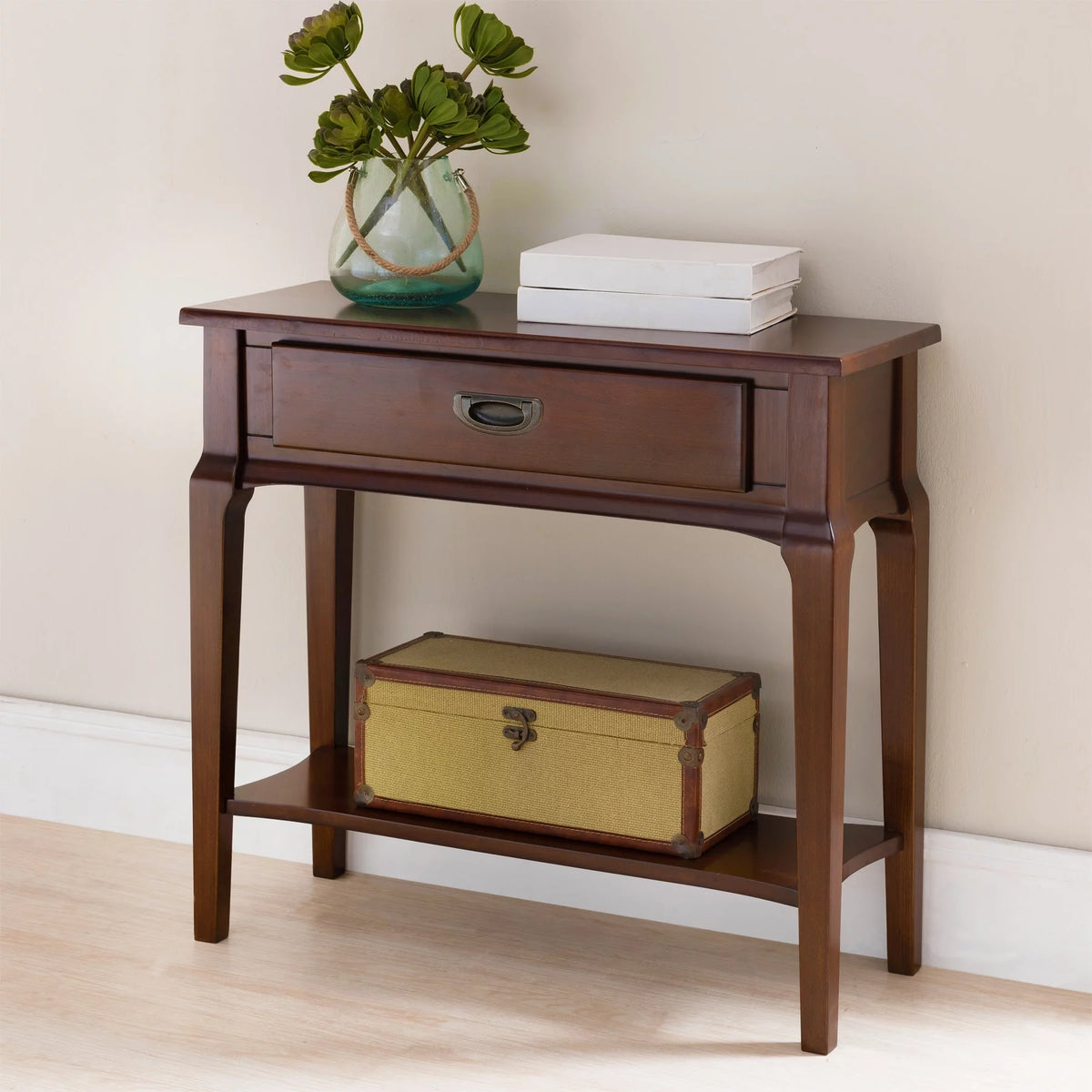 Heartwood Cherry One Drawer Console G844