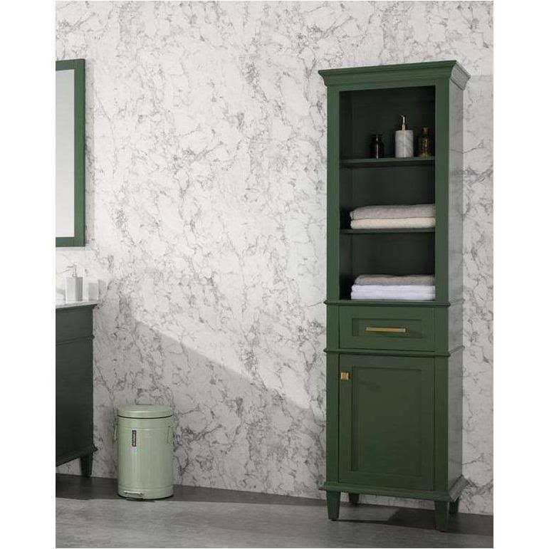 Green Linen Cabinet B4468