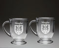 Glass Coffee Mugs Set of 2 S589728