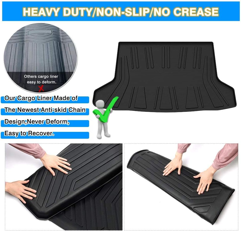 Custom Fit Cargo Mat for Honda HRV 2016-2022 Black F122042
