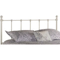 White Queen Metal Spindle Headboard W307725