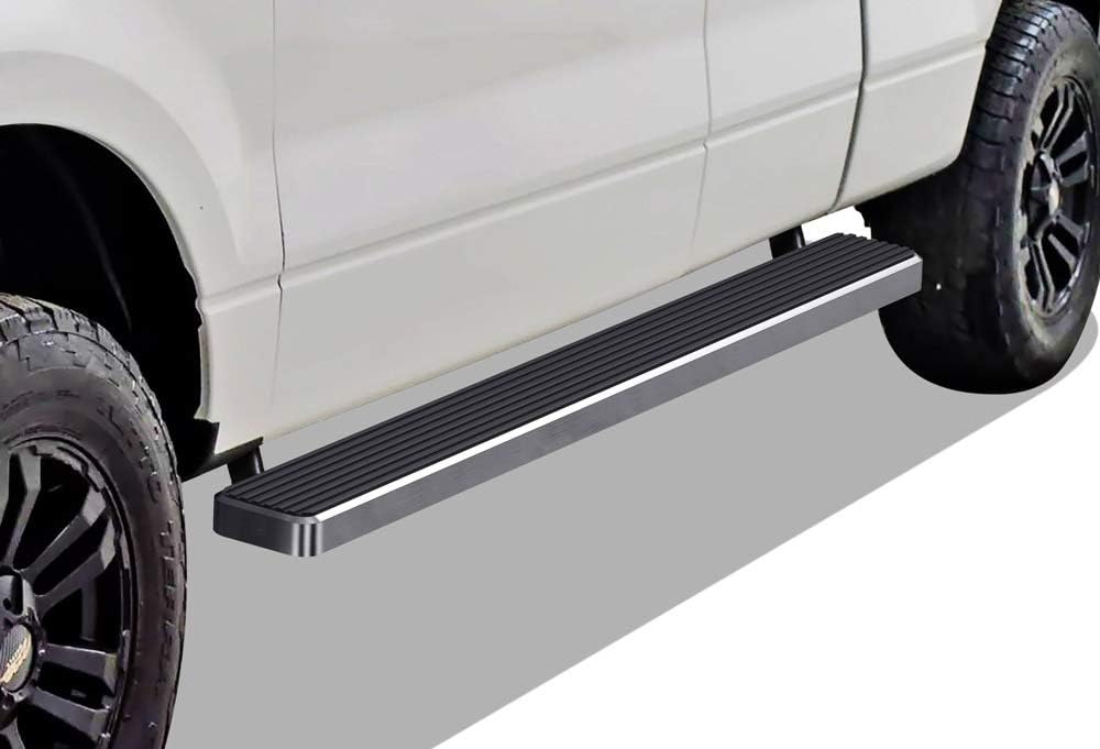 6-inch Black Aluminum Running Boards H580768