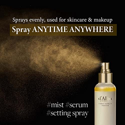 Italian White Truffle First Spray Serum, Vegan Skin Care, Hydrating Face Moisturizer, Glow Serum, Non Comedogenic, All In One Mist, Korean Skin Care (3.38 fl oz.) N5089