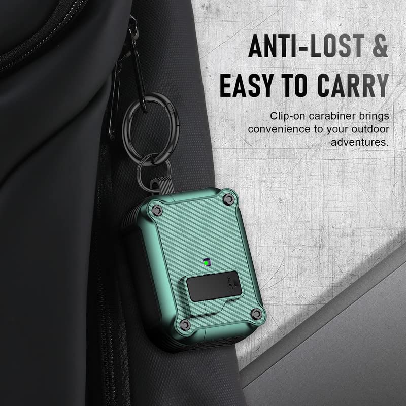 AirPods Pro 2nd Generation Case Cover with Keychain, Black Z162528