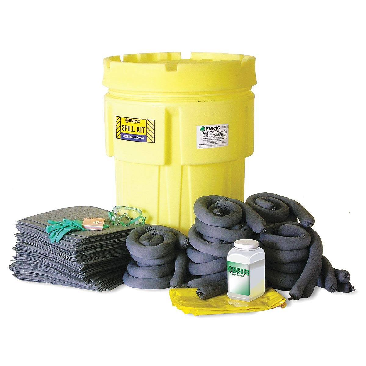 Yellow Oil-Based Liquids Spill Kit F29712