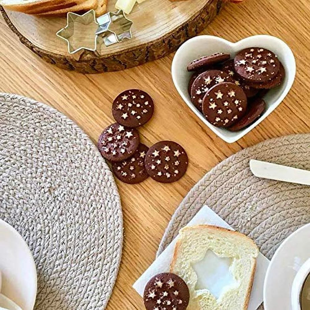Authentic Italian Chocolate Star Cookies - 4x3-pack (12x7.05oz (200g)) K4806