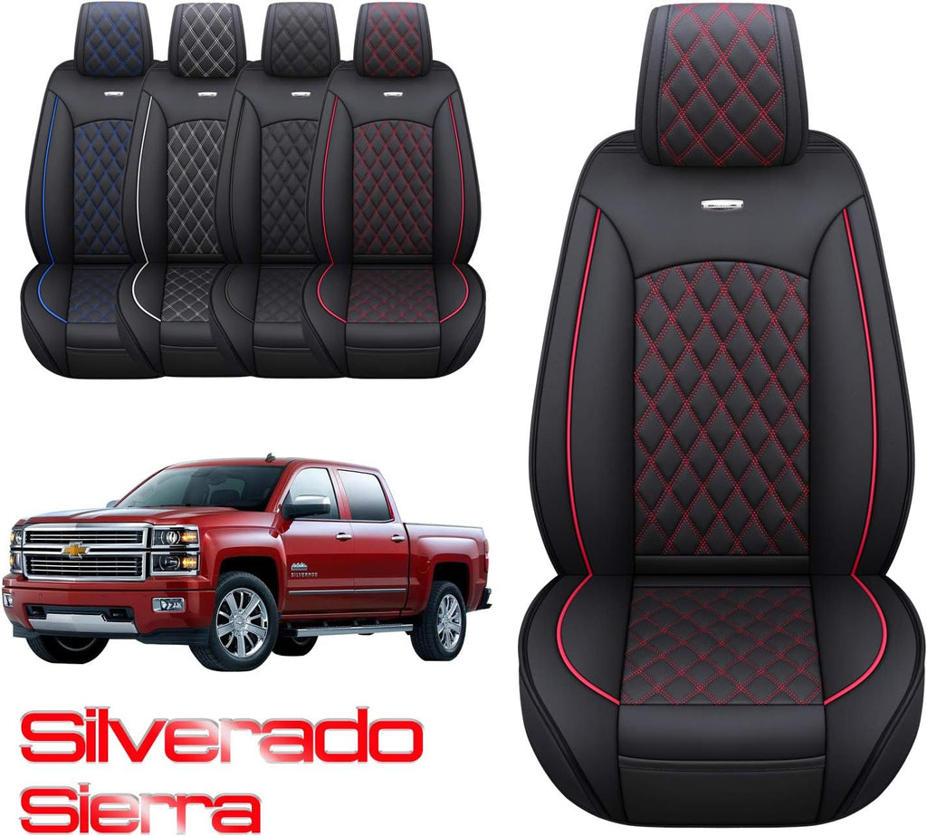 Black 2 Pc Front Seat Covers L424323