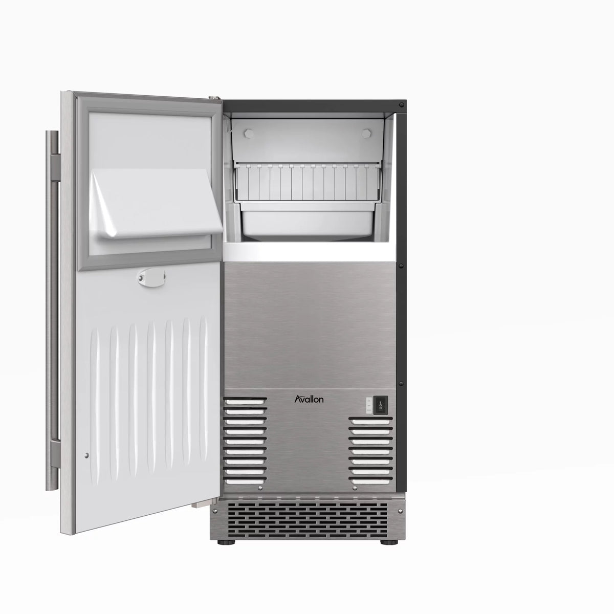 15" Wide 26 Lbs. Capacity Built-In And Free Standing Ice Maker V8787