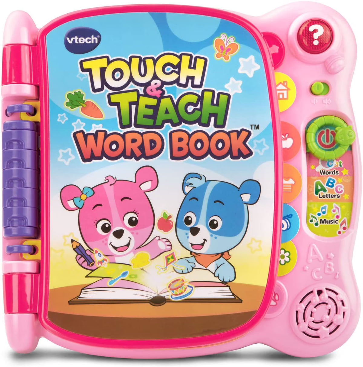 Pink Touch and Teach Word Book L2886