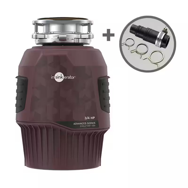 3/4 HP Continuous Feed Garbage Disposal with Dishwasher Connector Kit M4503