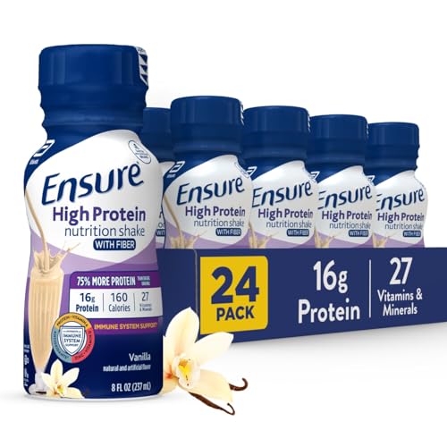 Vanilla High Protein Nutrition Shake 8 fl oz 24 Pack E208