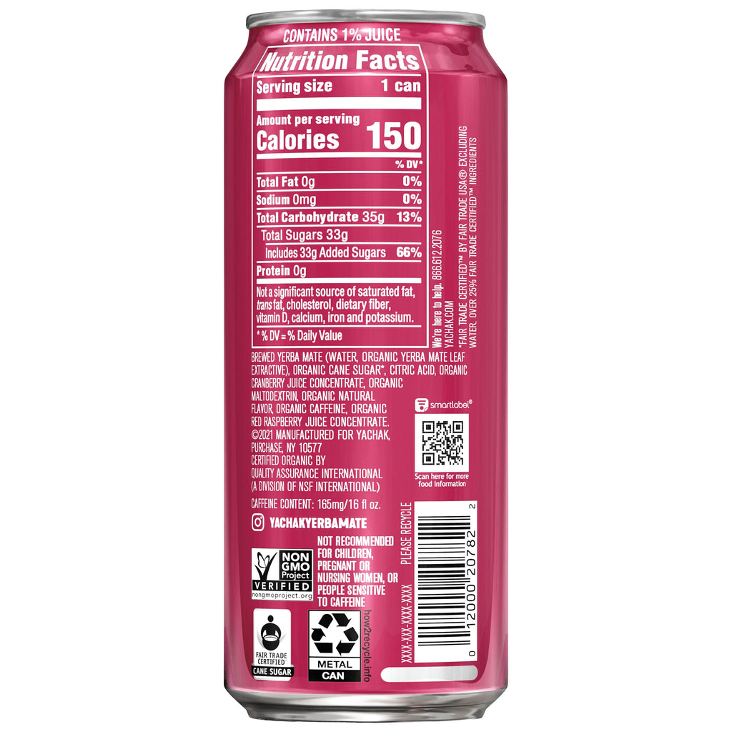 Yerba Mate Drink 16 fl oz 12 Pack Cans F631145