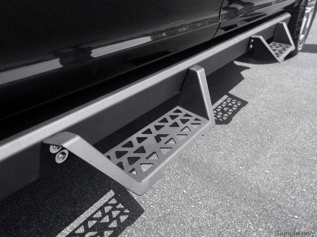 Matte Black Drop Steps for Ford F-150 Super Duty S458