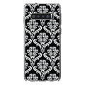 Clear Shockproof Hybrid Case for Samsung Galaxy S10+ Plus with TPU Bumper, Acrylic Back, Tempered Glass Screen Protector C5350