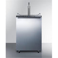 Freestanding Commercial Beer Dispenser, Stainless Steel Y621