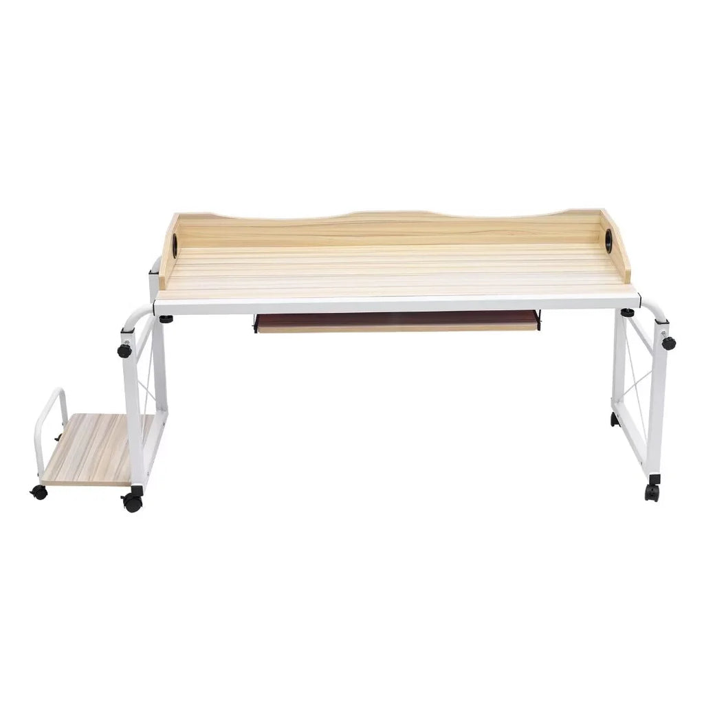 Height Adjustable Overbed Table with Wheels H96841
