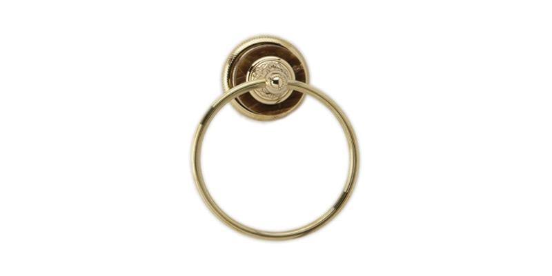 Antique Copper Towel Ring Z79691