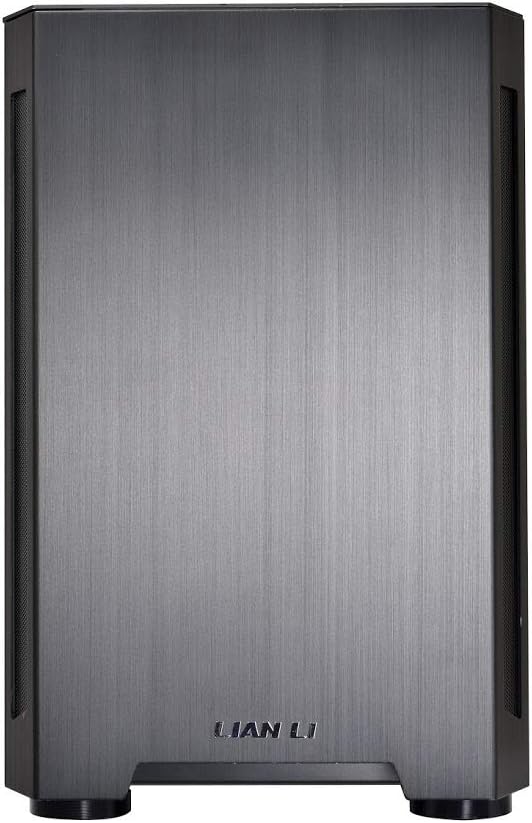 Black Aluminium Tempered Glass ITX Case I9315
