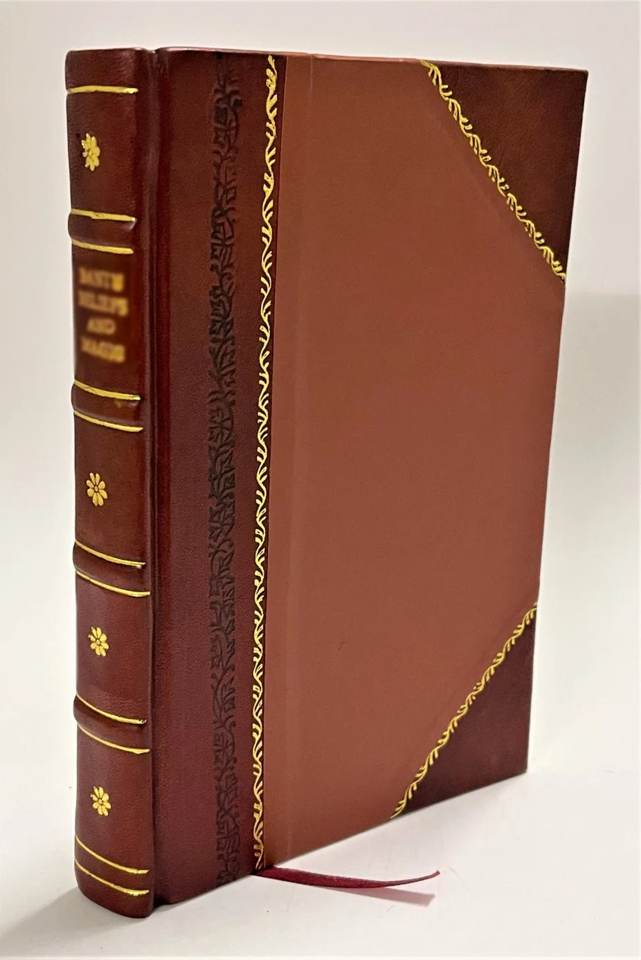 Leather Bound Algebra Book O594