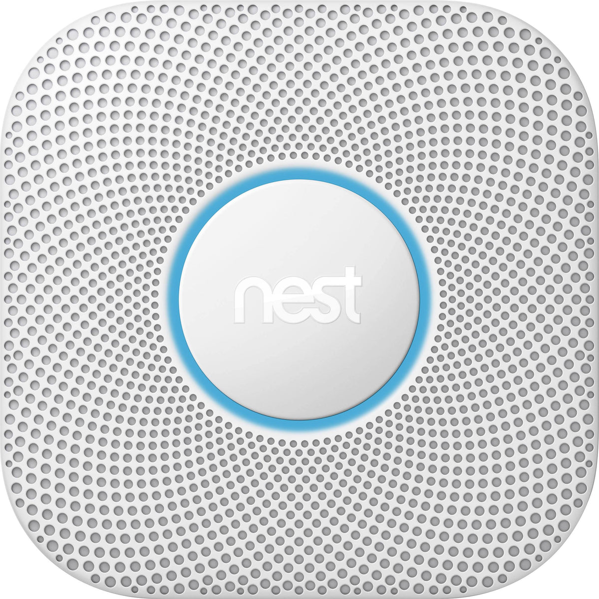 White Wired Smoke and Carbon Monoxide Alarm S909308