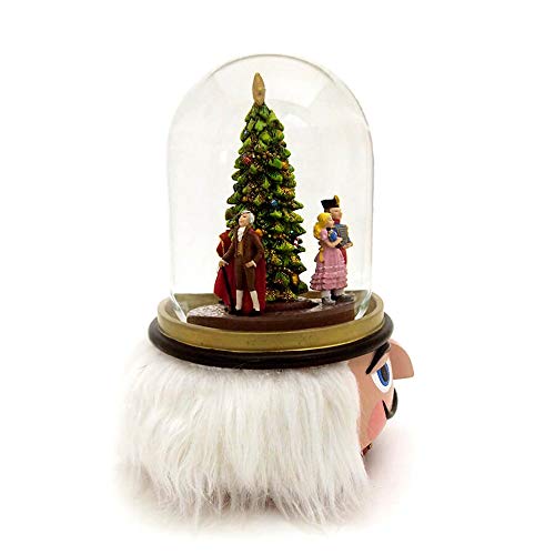 Nutcracker 100MM Musical Holiday Glitterdome H91377