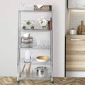 5-Shelf Garage Shelving with 4 Wheels I627
