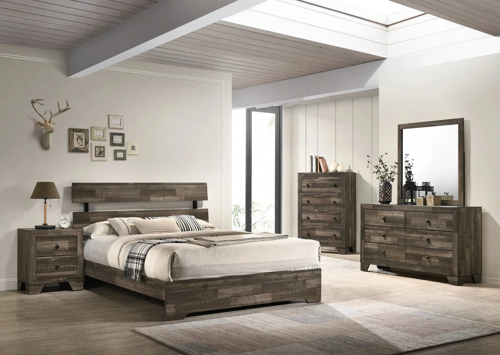 King Size 4pc Platform Bedroom Set S601838