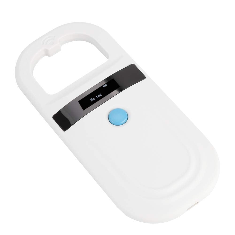 RFID 134.2Khz Pet ID Microchip Scanner with OLED Display I76529