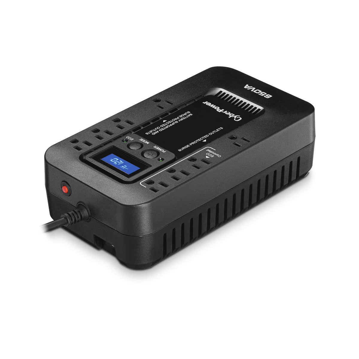 8 Outlet Battery Backup UPS System J754