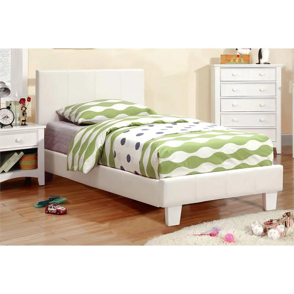 Solid Wood 5-Drawer Chest in White Z810