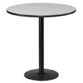 Black Round Bar Height Table N7082
