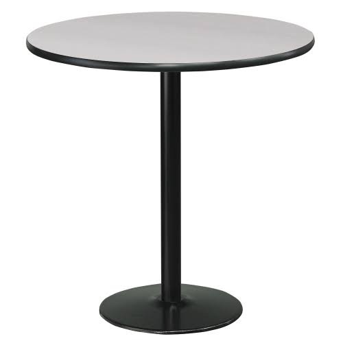 Black Round Bar Height Table N7082