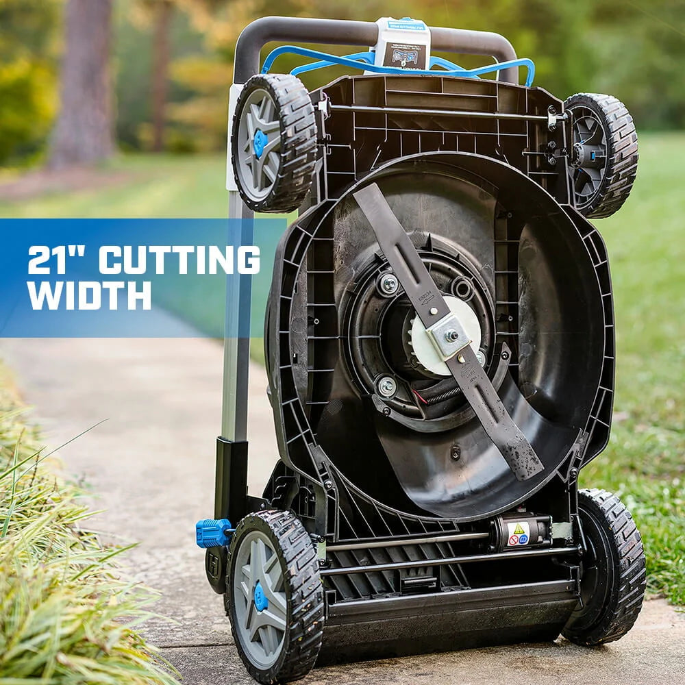 21-inch 3-in-1 Self-Propelled Mower Kit with 6.0Ah Lithium-Ion Batteries E77481