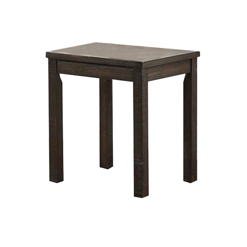 3 Piece Coffee Table and End Table Set Dark Brown G8282