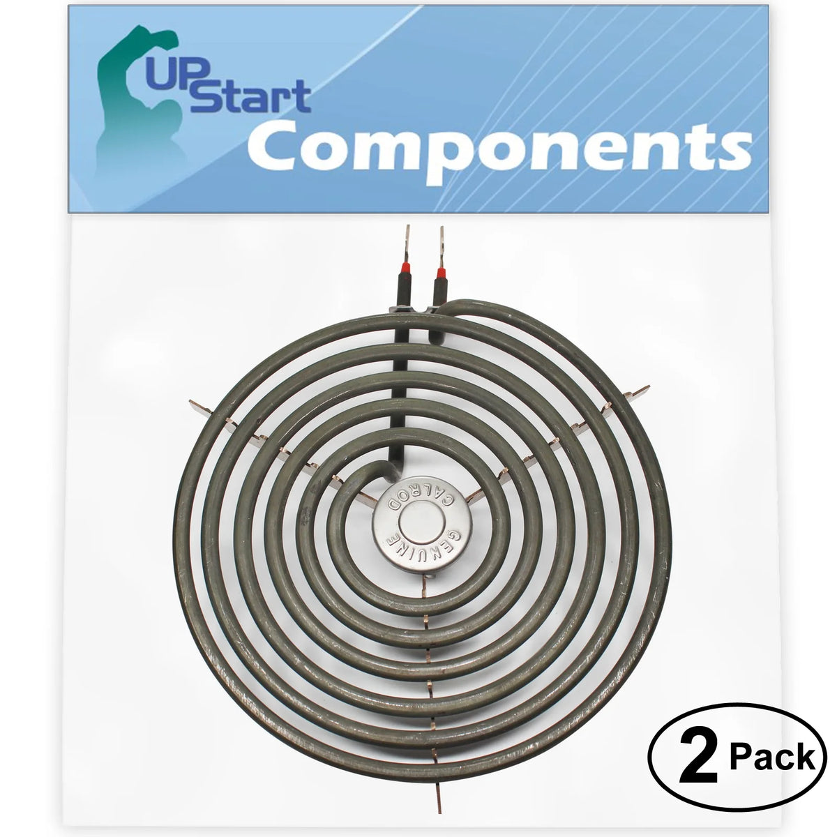 2-Pack 8 inch 6 Turns Surface Burner Element for Range T9978