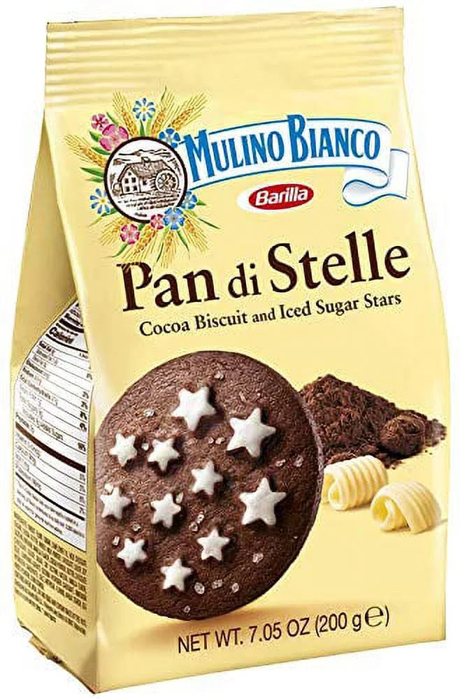 Authentic Italian Chocolate Star Cookies - 4x3-pack (12x7.05oz (200g)) K4806