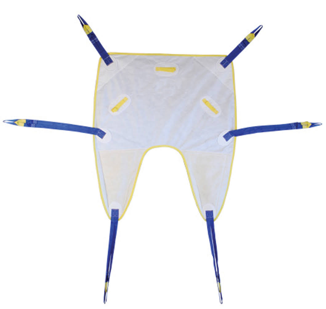 Single Patient Lifter Split Leg Sling Without Head Support, Medium, Case10 P85662