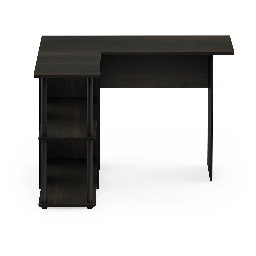 L-Shape Desk with Bookshelf U6356
