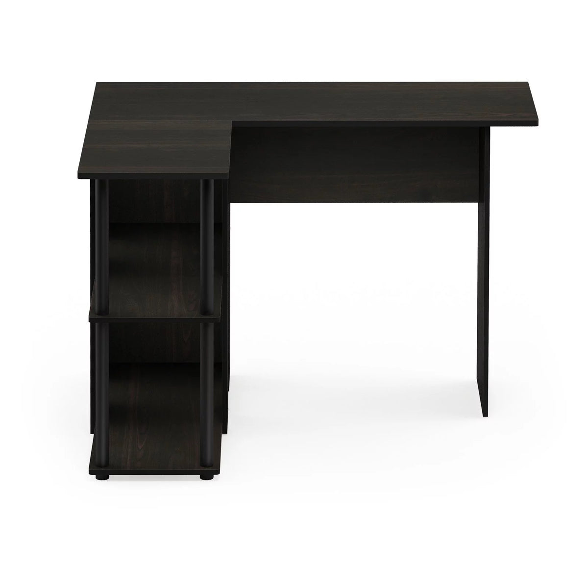 L-Shape Desk with Bookshelf U6356