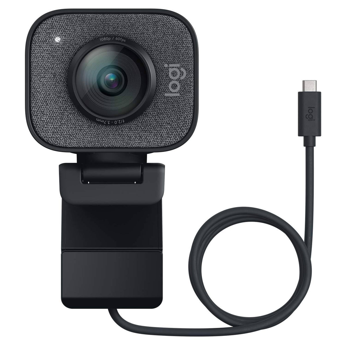 1080p HD 60fps Webcam with USB-C, Graphite F5955