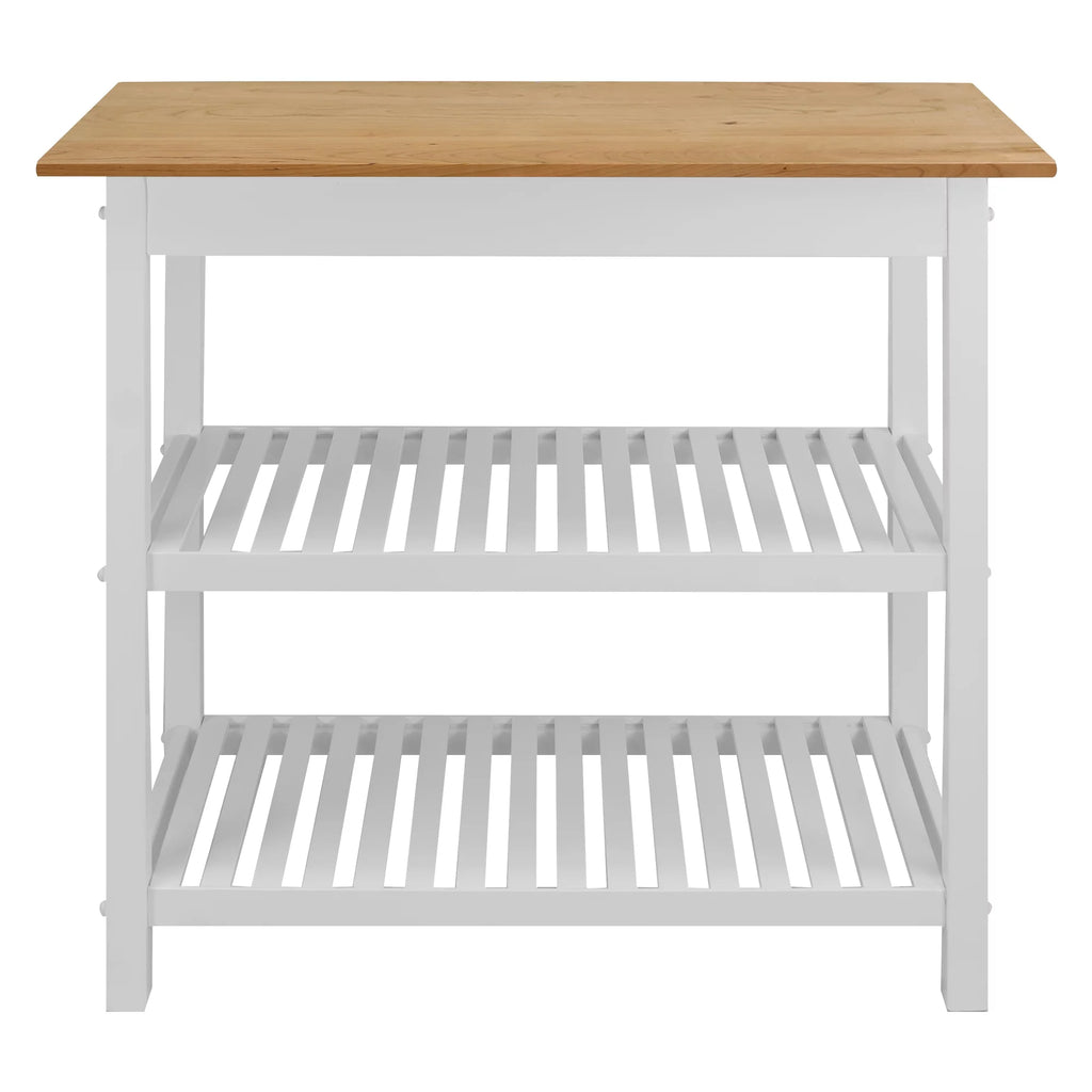 Kitchen Island with Solid American Cherry Top H120