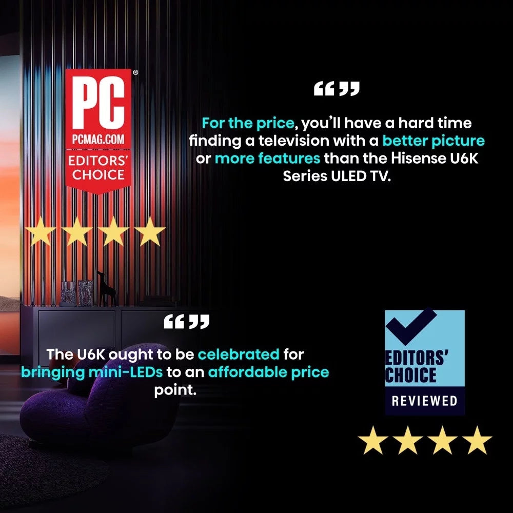 55-Inch Mini-LED QLED Google Smart TV G356