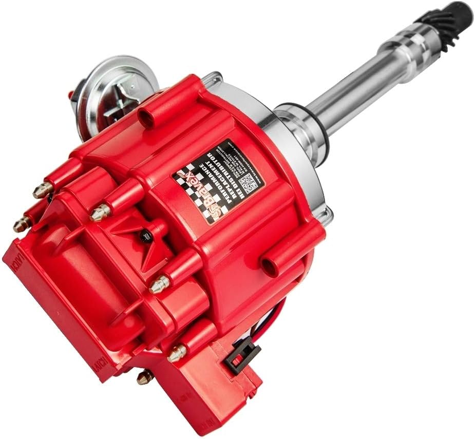 Red Cap HEI Distributor for Chevy GM Small/Big Blocks Pack of 2 F248858
